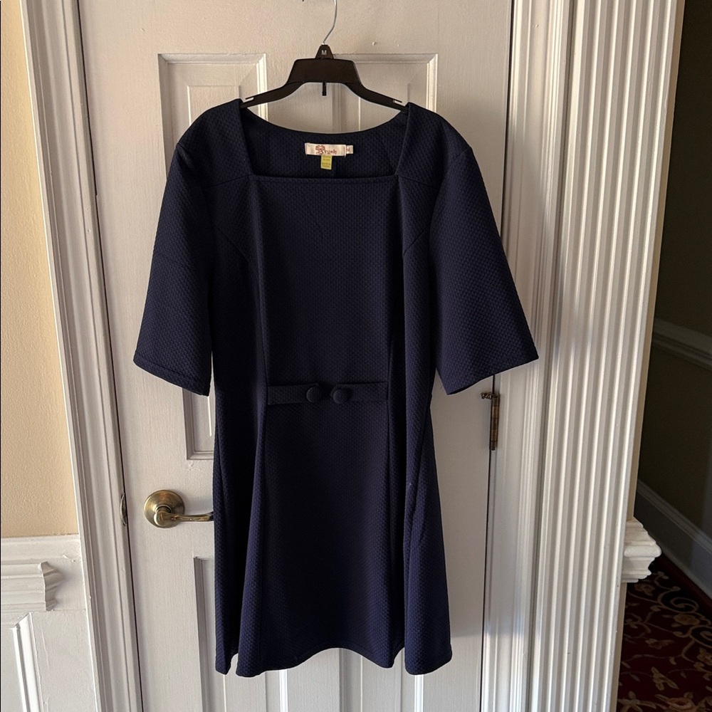 Aryeh Navy Blue Dress
